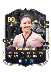 Sakina Karchaoui Thunderstruck 90 OVR