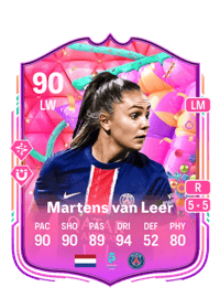 Lieke Martens van Leer FUT Birthday 90 OVR