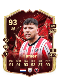 Gustavo Hamer TOTS Champions 93 OVR