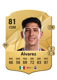 Edson Álvarez Rare 81 OVR