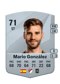 Mario González Common 71 OVR