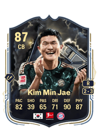 Kim Min Jae Thunderstruck 87 OVR