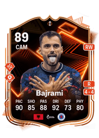 Nedim Bajrami UEL Dreamchasers 89 OVR