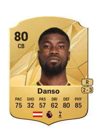 Kevin Danso Rare 80 OVR