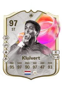 Patrick Kluivert FUTTIES ICON 97 OVR