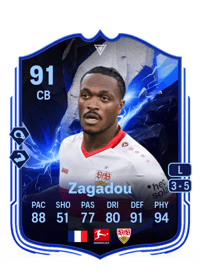 Dan-Axel Zagadou FC Pro Leagues Live Upgraded 91 OVR