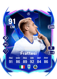 Davide Frattesi UCL Road to the Final 91 OVR