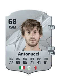 Mirko Antonucci Rare 68 OVR
