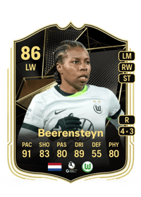 Lineth Beerensteyn Team of the Week 86 OVR