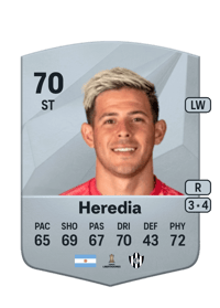 Leonardo Heredia Common 70 OVR