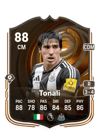 Sandro Tonali Ultimate Succession 88 OVR