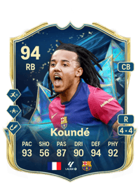 Jules Koundé TEAM OF THE SEASON 94 OVR