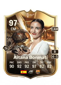 Aitana Bonmatí Ballon d'Or 97 OVR