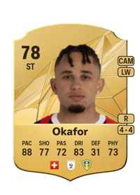 Noah Okafor Rare 78 OVR