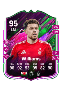 Neco Williams Shapeshifters 95 OVR