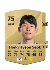 Hong Hyeon Seok Common 75 OVR