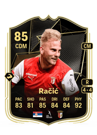 Uroš Račić Team of the Week 85 OVR