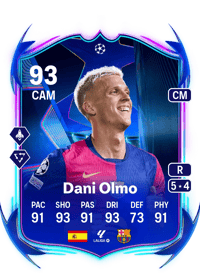Dani Olmo UCL Road to the Final 93 OVR