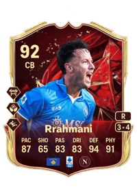 Amir Rrahmani TOTS Champions 92 OVR
