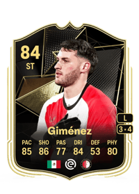Santiago Giménez Team of the Week 84 OVR