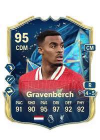 Ryan Gravenberch TEAM OF THE SEASON 95 OVR