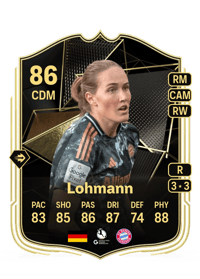 Sydney Lohmann Team of the Week 86 OVR