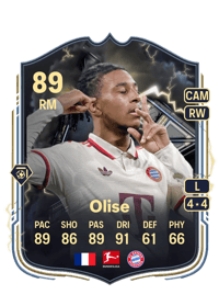 Michael Olise Thunderstruck 89 OVR