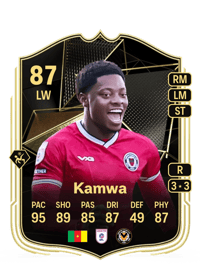 Bobby Kamwa Team of the Week 87 OVR