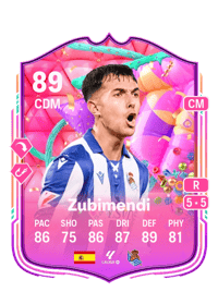 Zubimendi FUT Birthday 89 OVR