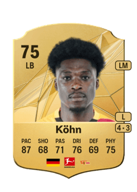 Derrick Köhn Rare 75 OVR