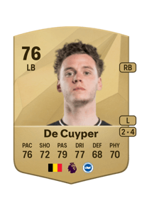 Maxim De Cuyper Common 76 OVR