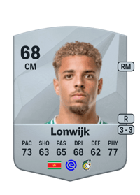 Justin Lonwijk Common 68 OVR