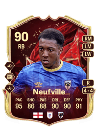 Josh Neufville TOTS Champions 90 OVR