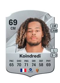 Koba Leïn Koindredi Rare 69 OVR