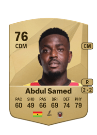 Salis Abdul Samed Common 76 OVR