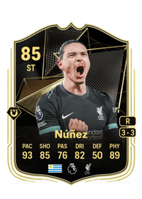 Darwin Núñez Team of the Week 85 OVR