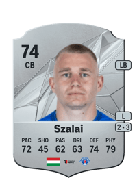 Attila Szalai Rare 74 OVR