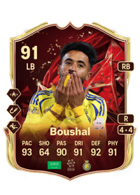 Nawaf Boushal TOTS Champions 91 OVR