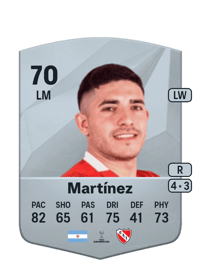 Braian Martínez Common 70 OVR