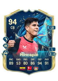 Piero Hincapié TEAM OF THE SEASON 94 OVR
