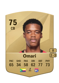 Warmed Omari Common 75 OVR