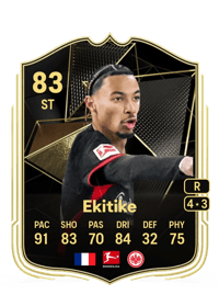 Hugo Ekitike Team of the Week 83 OVR