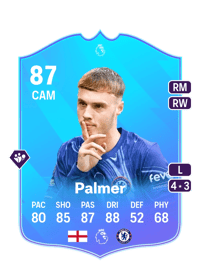 Cole Palmer POTM Premier League 87 OVR