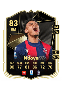 Dan Ndoye Team of the Week 83 OVR
