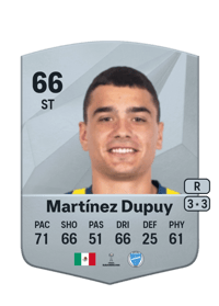 Luca Martínez Dupuy Common 66 OVR
