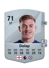 Liam Delap Common 71 OVR