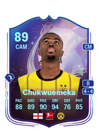 Carney Chukwuemeka Fantasy FC 89 OVR