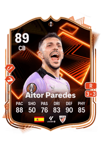 Aitor Paredes UEL Dreamchasers 89 OVR