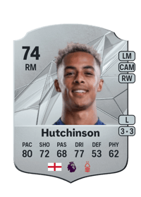 Omari Hutchinson Rare 74 OVR