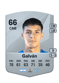Tomás Galván Common 66 OVR